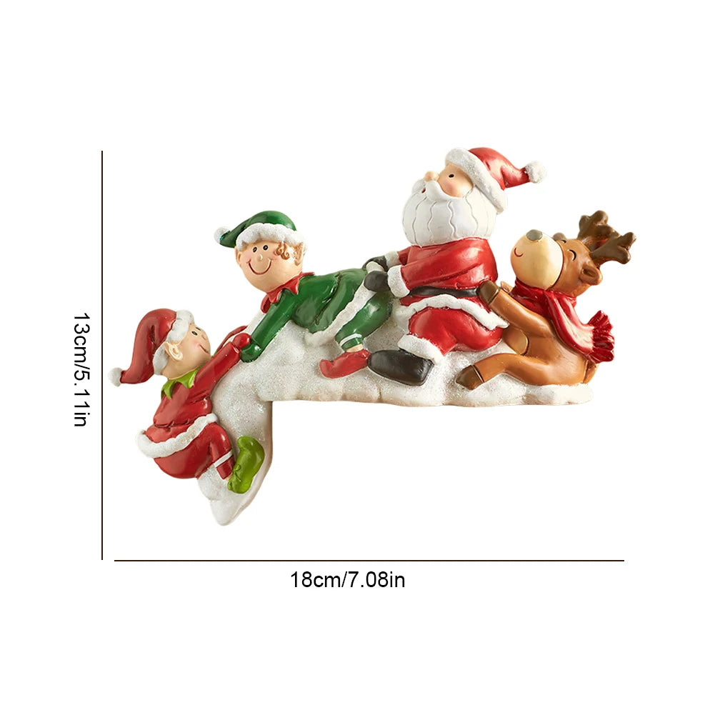 Whimsical Holiday Mantel Friends - Gnome & Friends Hanging Figurines