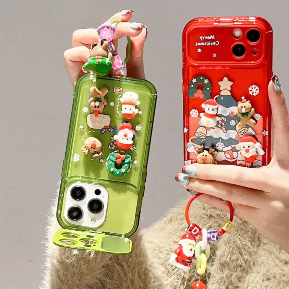 Santa's Workshop 3D Decorated Phone Cases