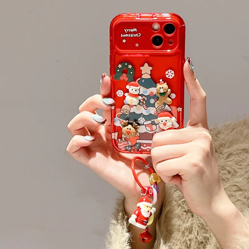 Santa's Workshop 3D Decorated Phone Cases