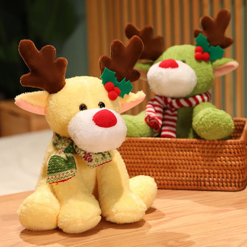 Cozy Christmas Reindeer Plush