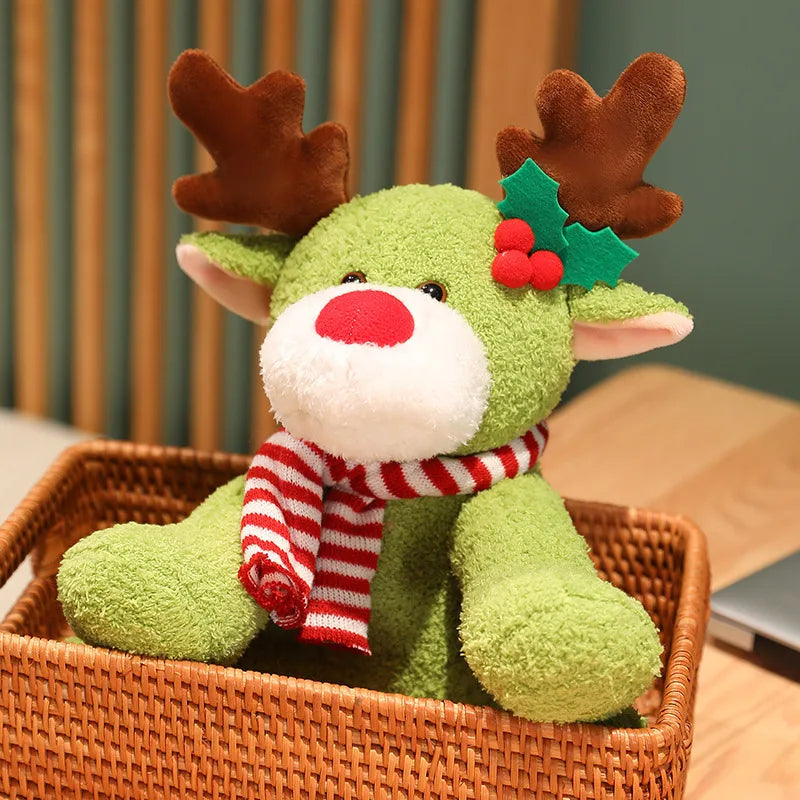 Cozy Christmas Reindeer Plush