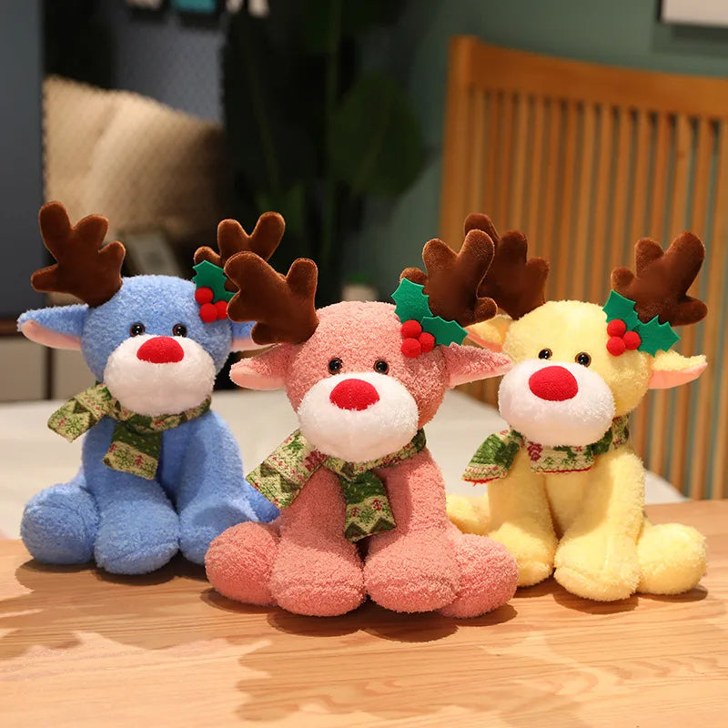 Cozy Christmas Reindeer Plush