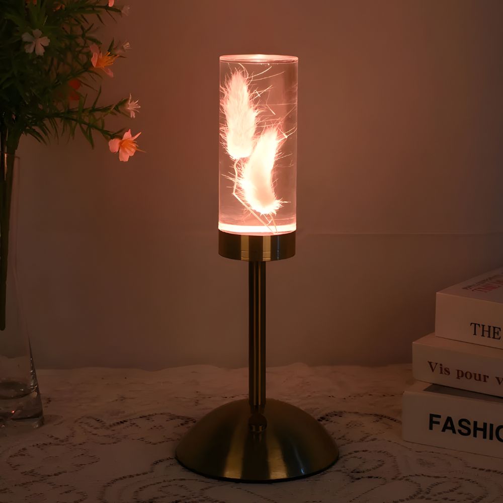 FloraGlow Serenity Lamp - Creative Floral LED with Touch Control