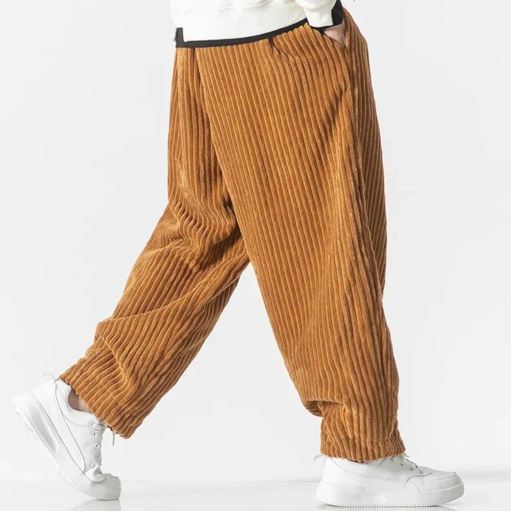 Autumn Men's Corduroy Trousers - Relaxed Style