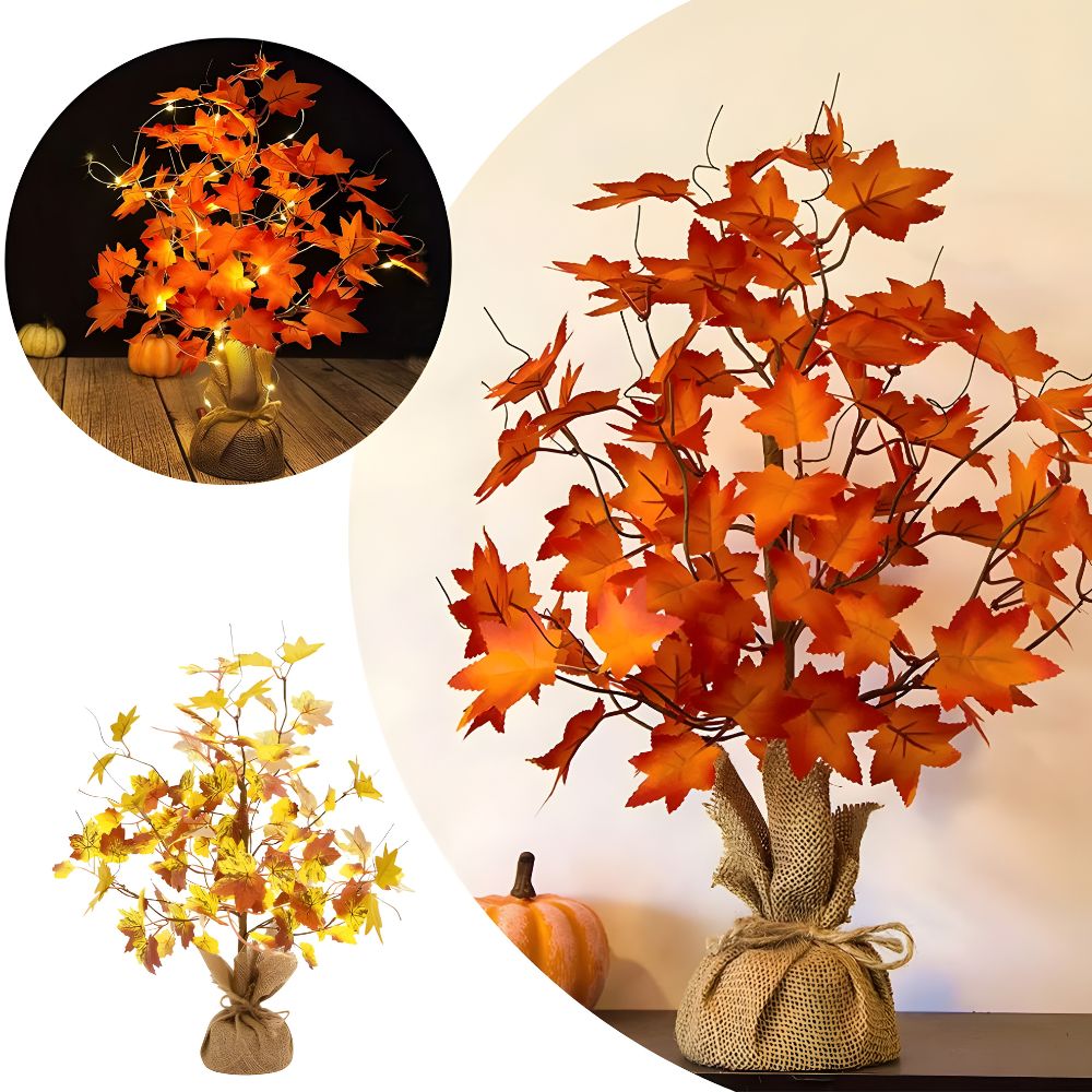 Autumn Glow LED Maple Tree