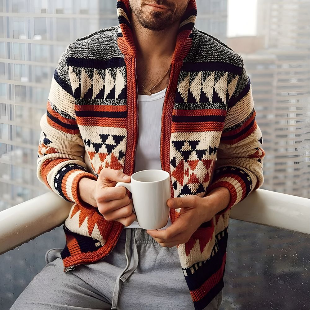 Aztec Chill Knit Cardigan