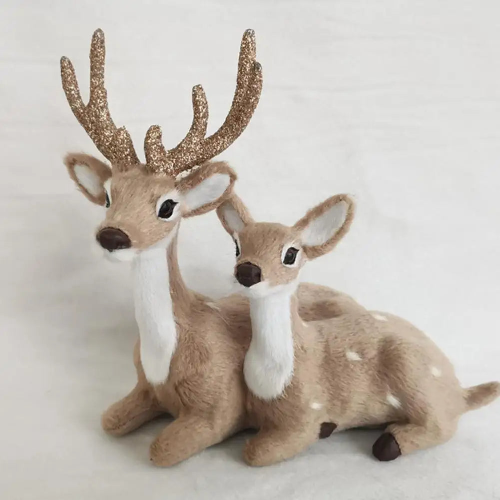 Winter Wonderland Deer Duo