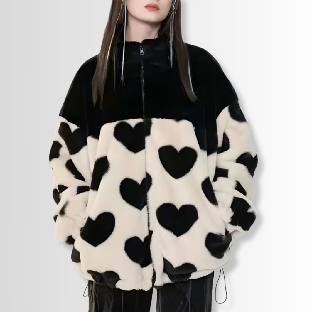 Cozy Hearts High Street Coat