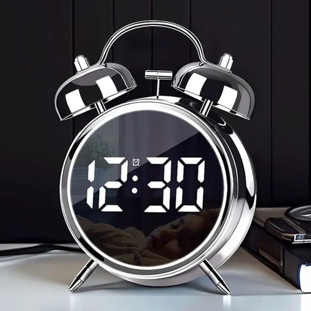 RetroTone LED Alarm Clock