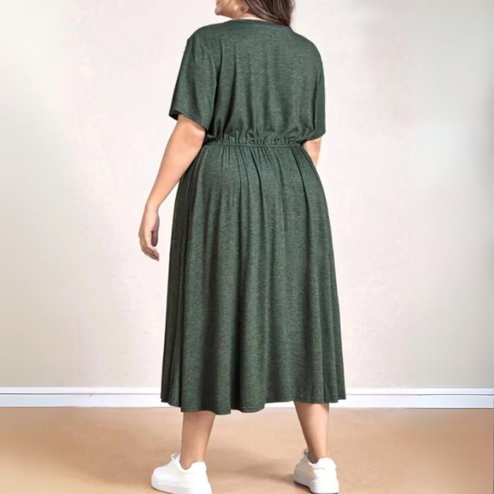 Effortless Charm Plus Size Maxi Dress