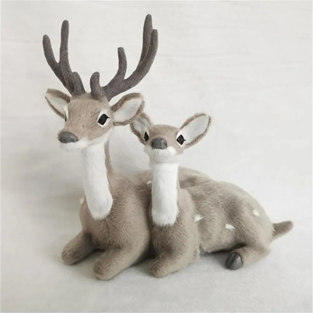 Winter Wonderland Deer Duo