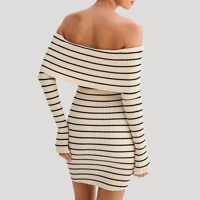 Striped Seduction Dress