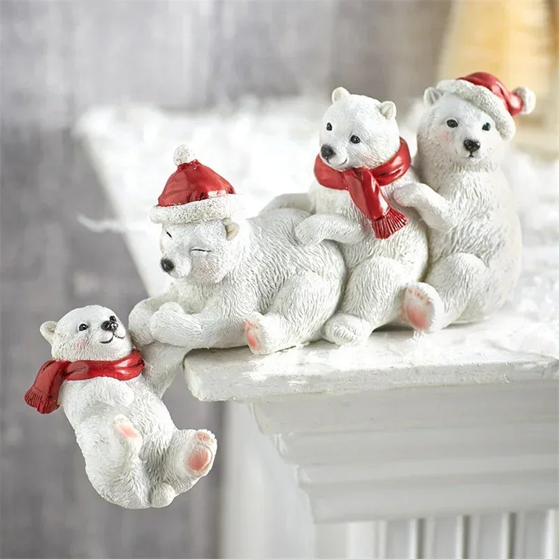 Whimsical Holiday Mantel Friends - Gnome & Friends Hanging Figurines