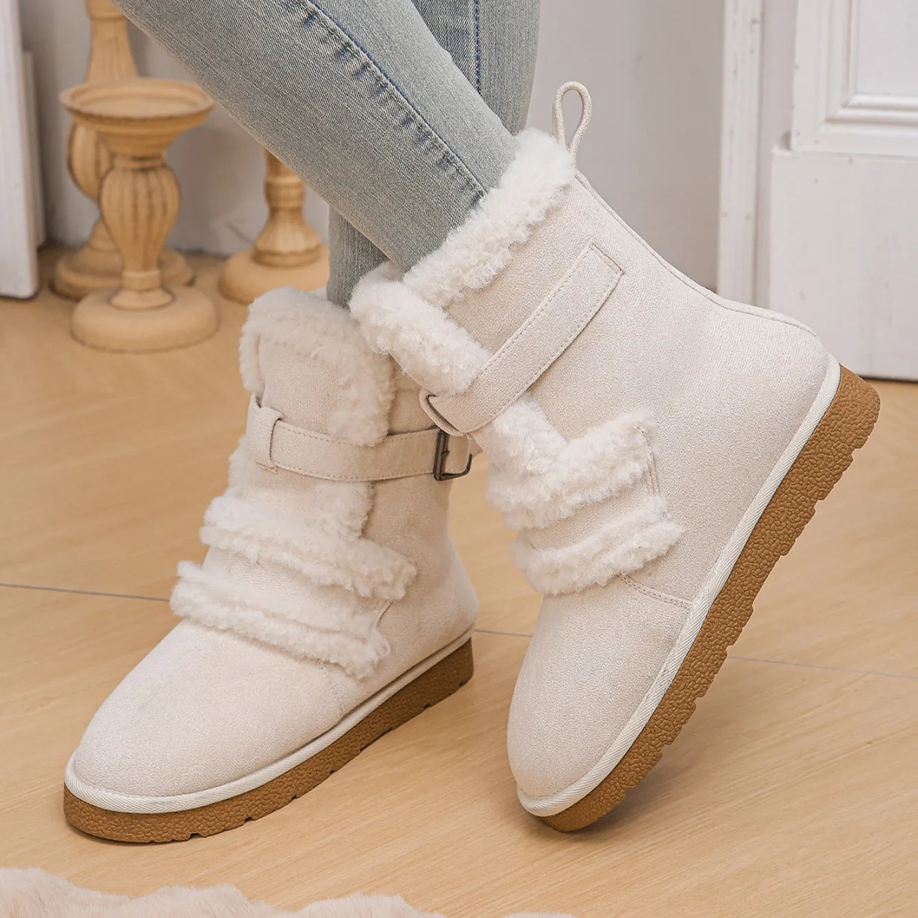 Women's Cozy Luxe Winter Snow Boots