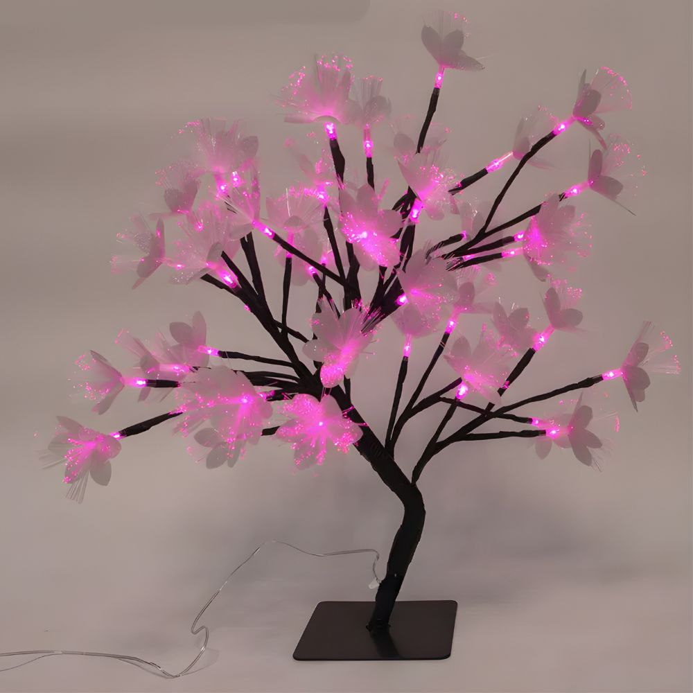 EnchantGlow Fiber Optic Blossom Lamp