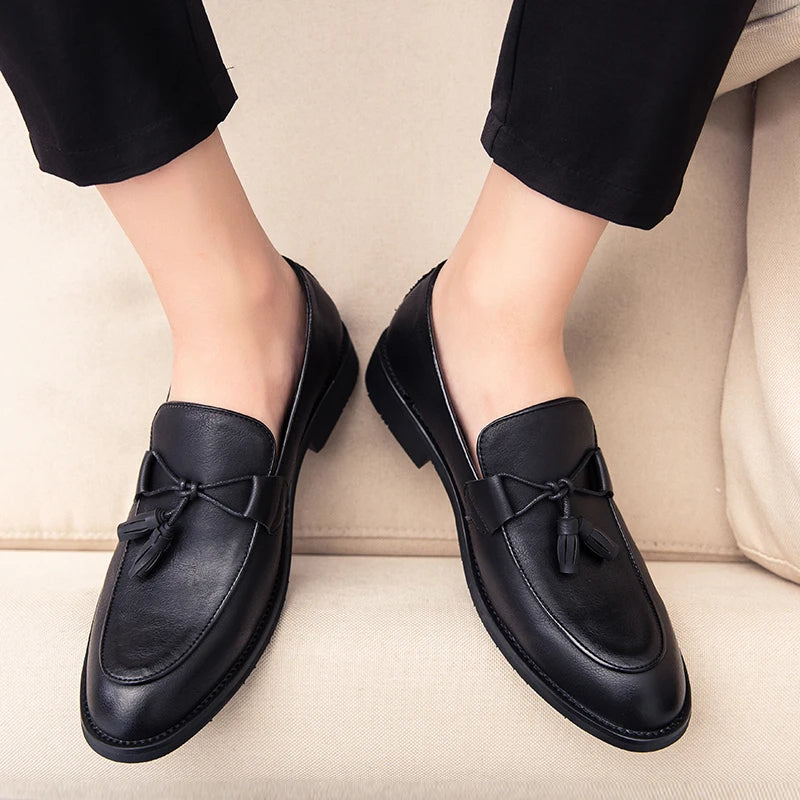 Matteo Italian Leather Loafers