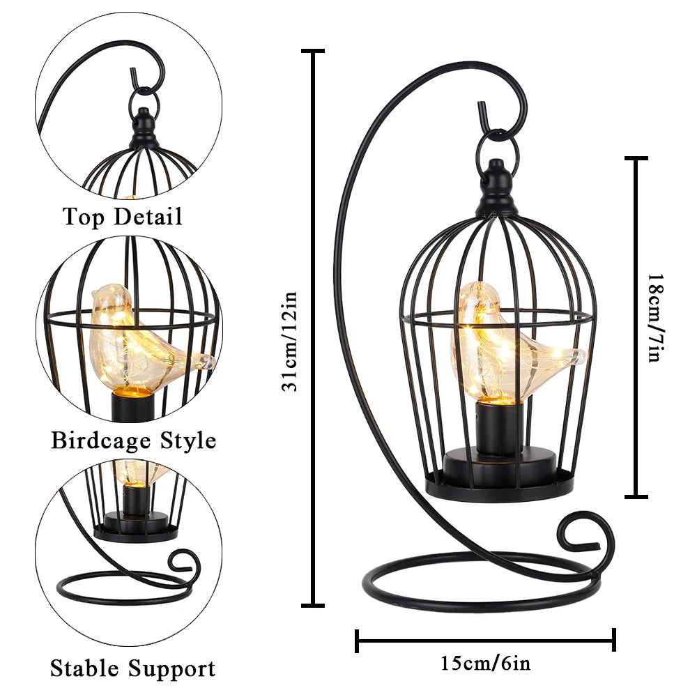 Enchanted Birdcage Light