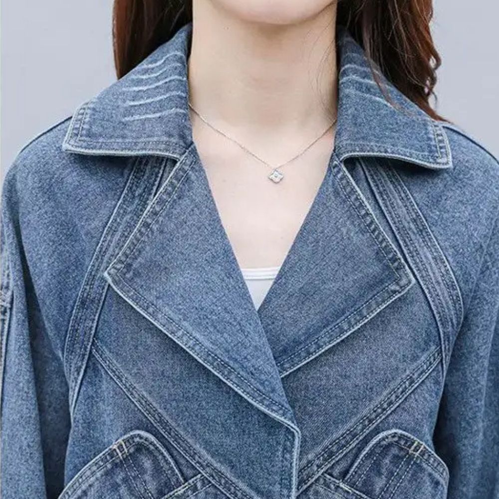 Denim Daze Bomber Jacket