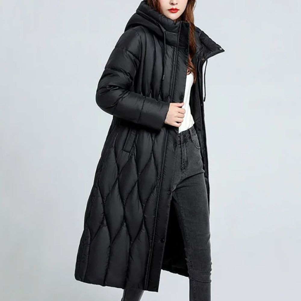 Arctic Breeze Oversized Hooded Coat