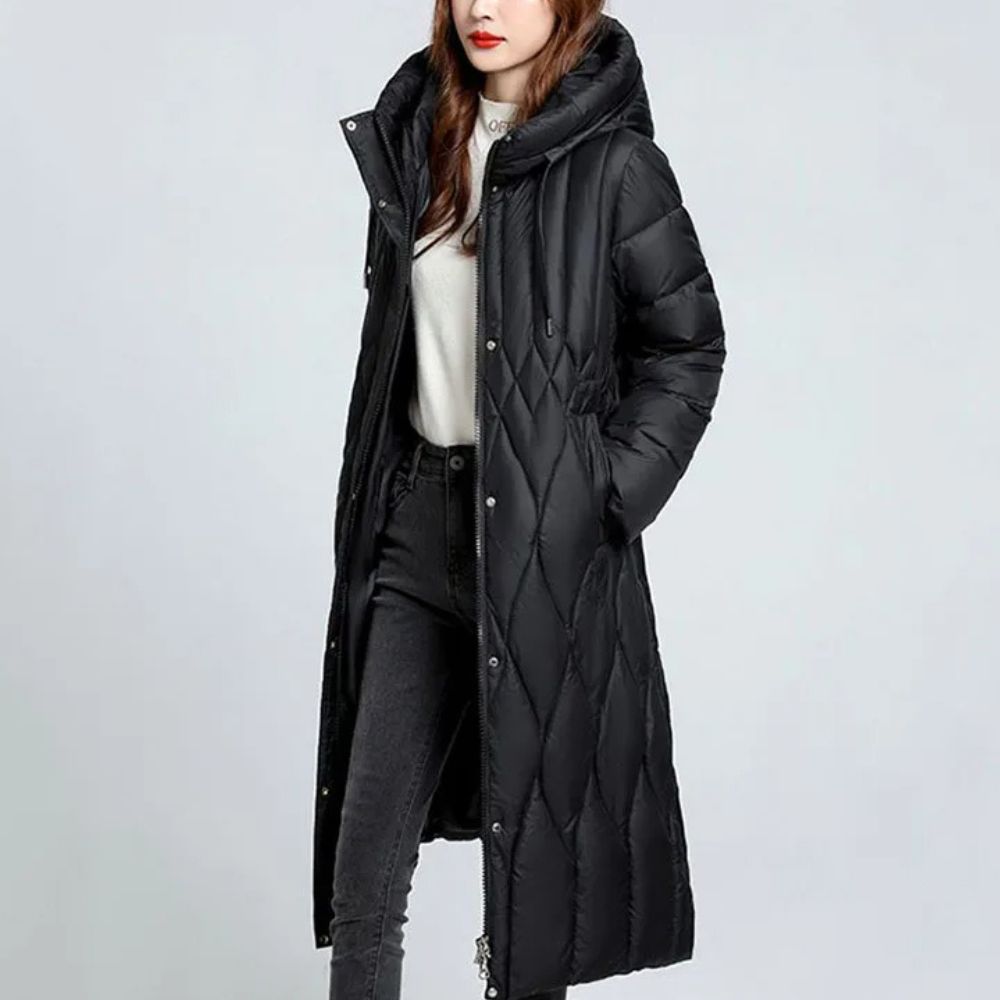 Arctic Breeze Oversized Hooded Coat