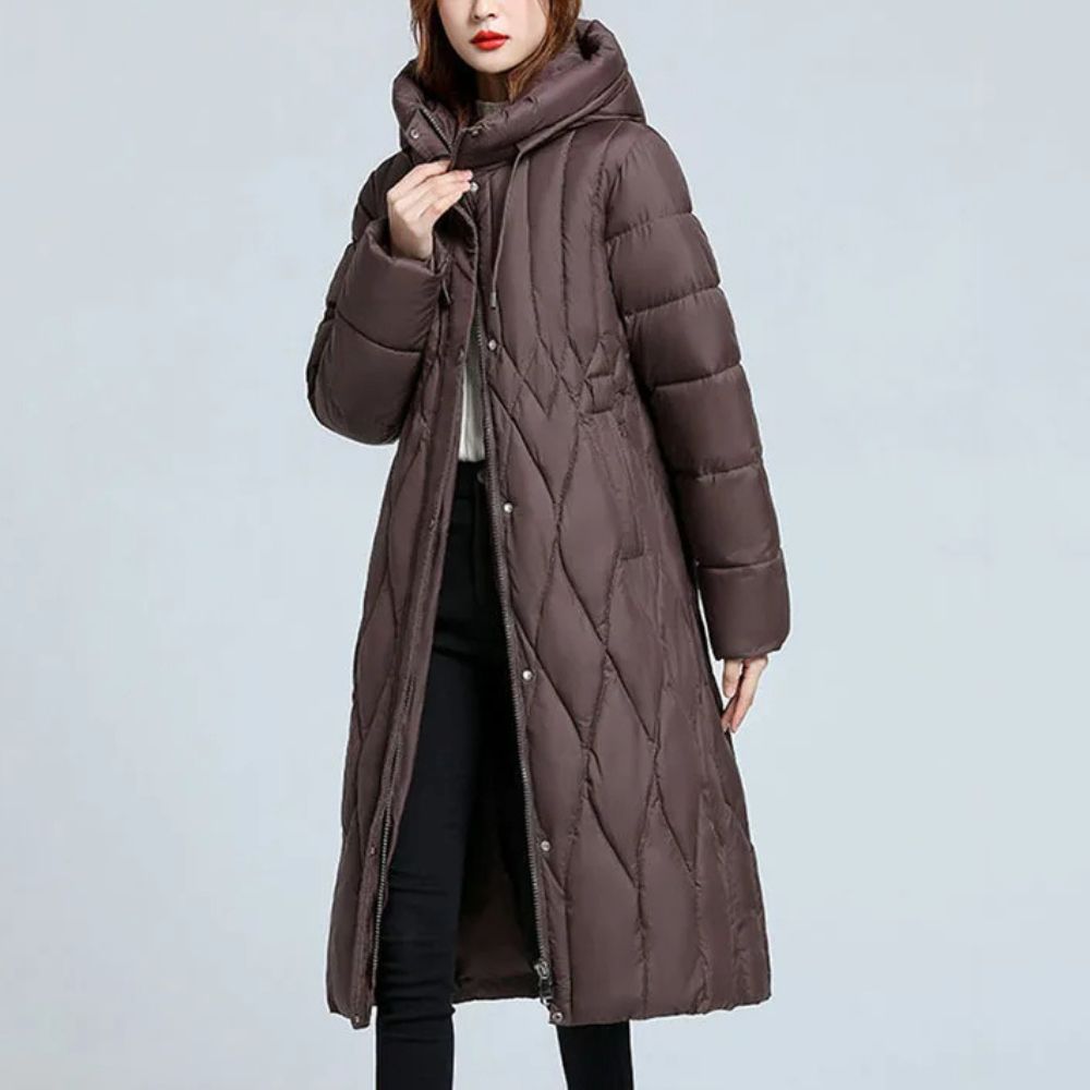 Arctic Breeze Oversized Hooded Coat