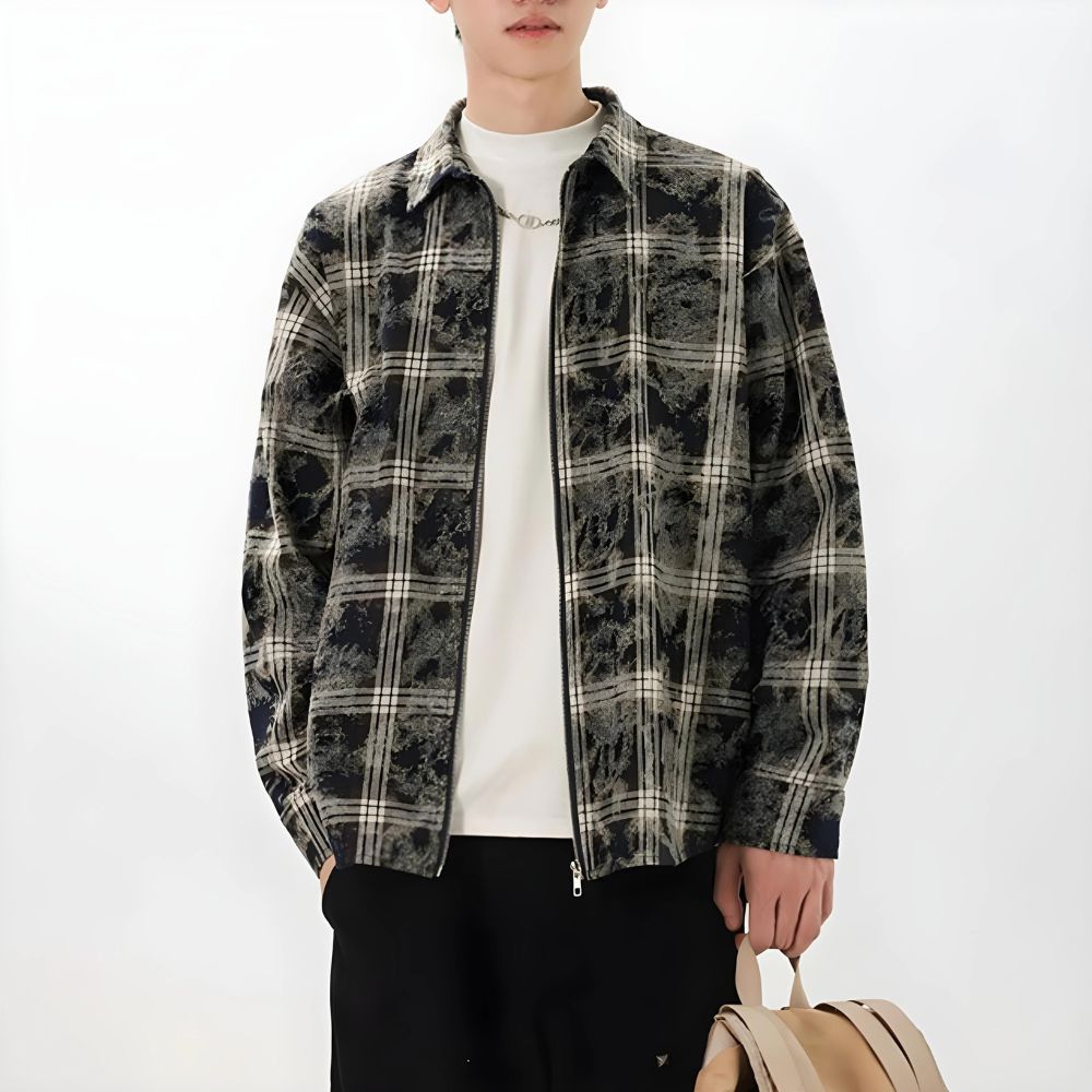 Chill Checkered Autumn Jacket