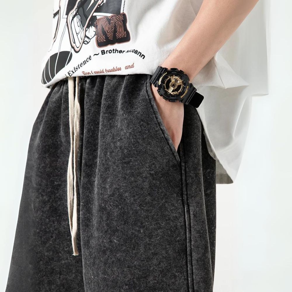 Cool Flow Washed Baggy Shorts