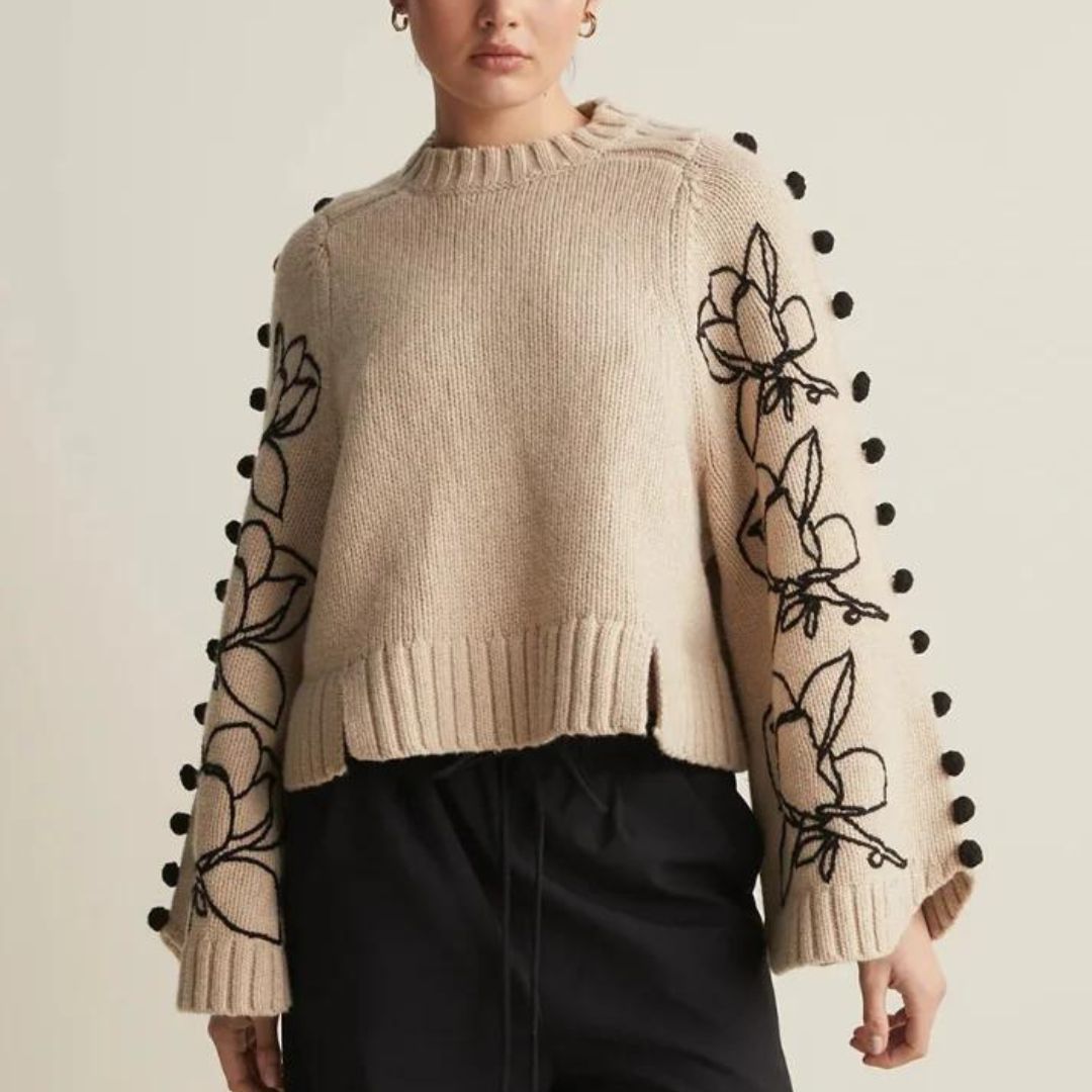 Blossom Breeze Knit Sweater