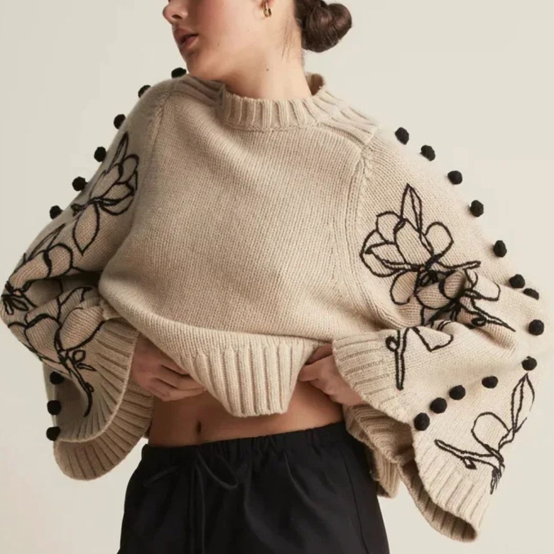 Blossom Breeze Knit Sweater