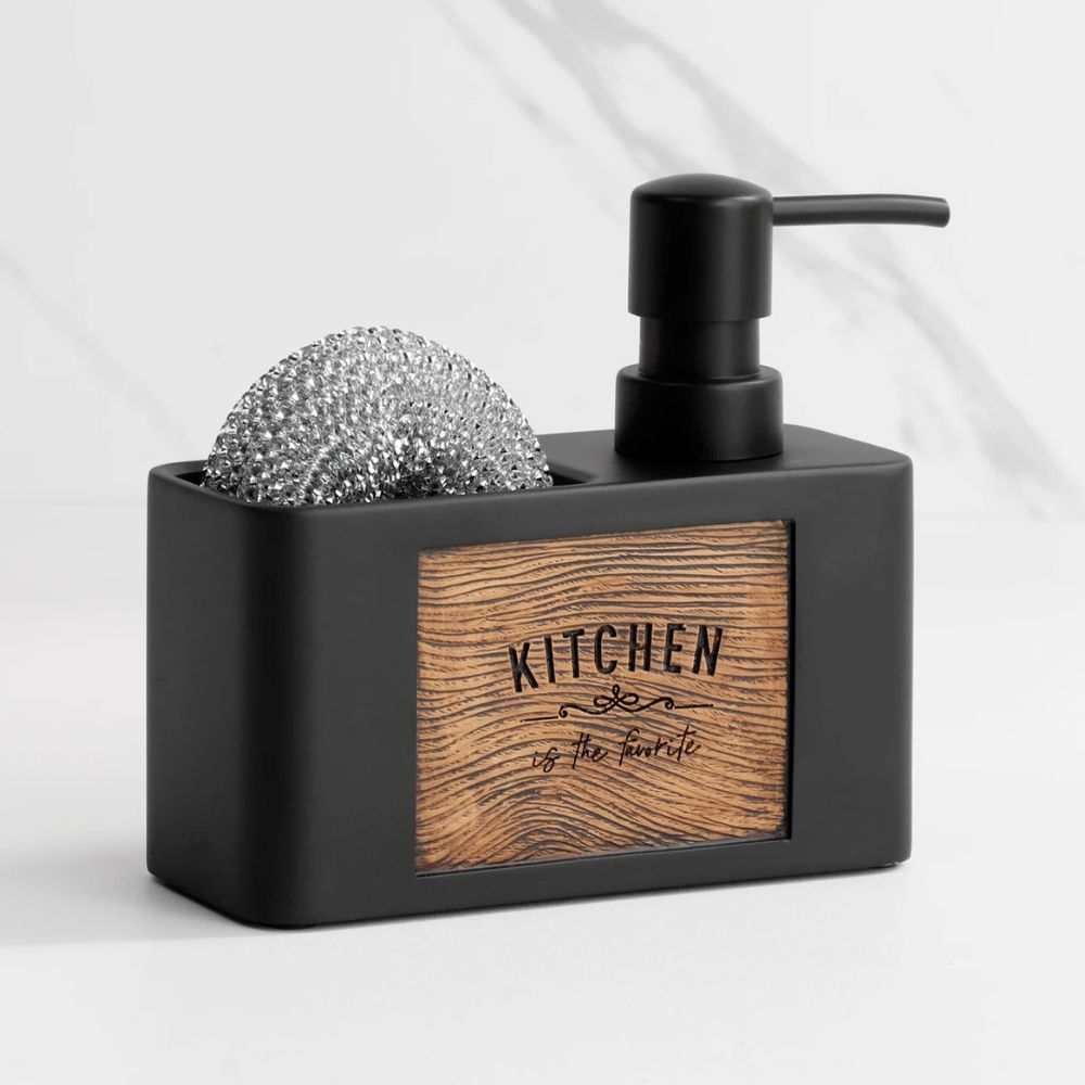 Chic Caddy: Modern Soap & Sponge Holder