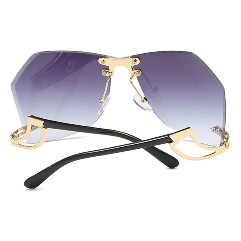 Luxe Rimless Sunglasses