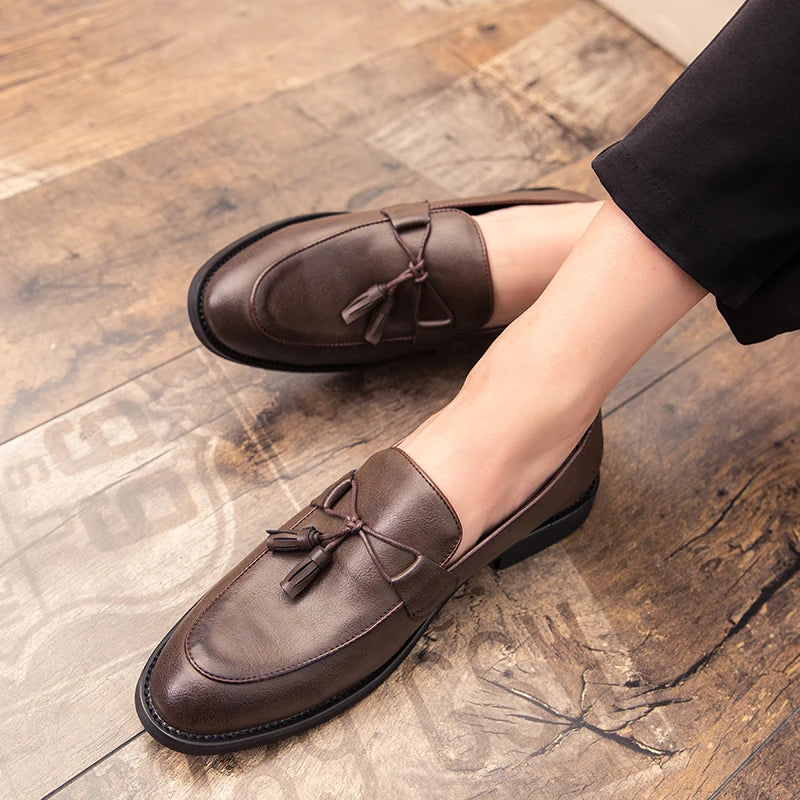 Matteo Italian Leather Loafers