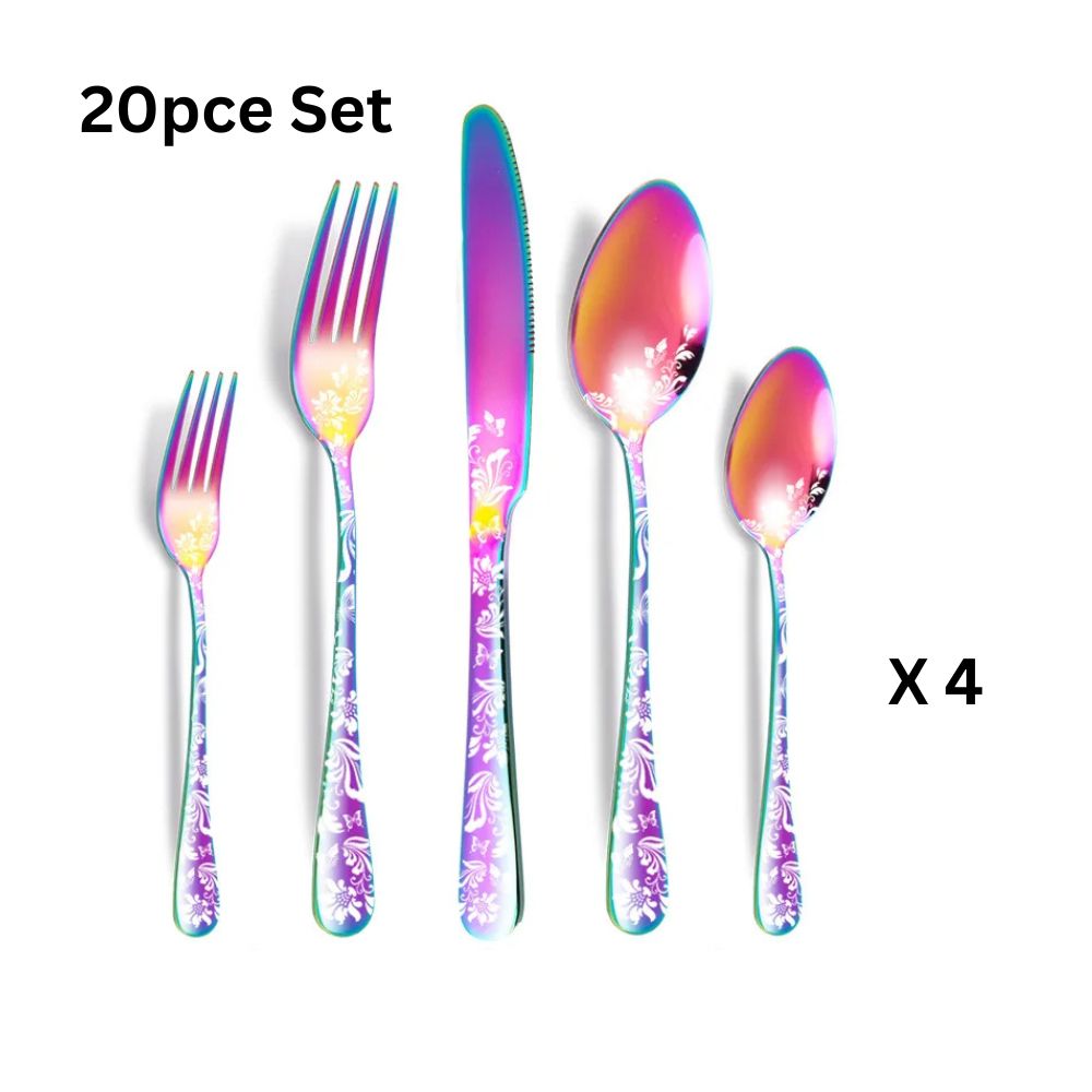 Blooming Elegance Cutlery Set