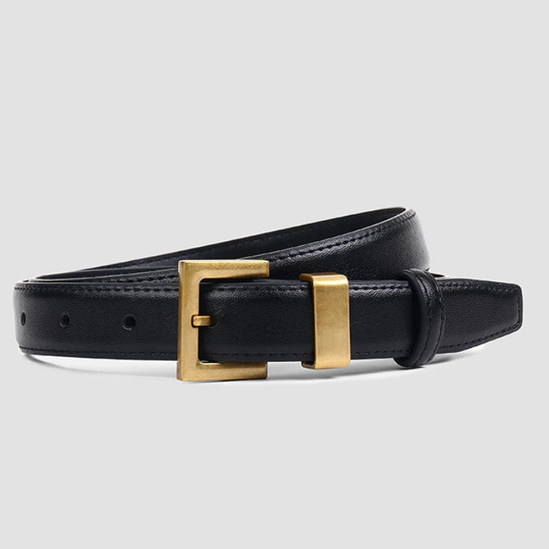 Classic Leather Belt for Women