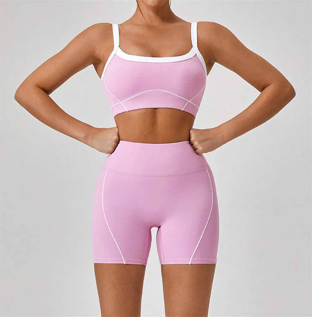 Fit & Fabulous Yoga Gym Activewear - 2pce Set