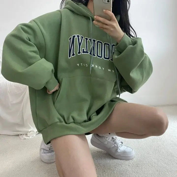 Brooklyn Chic Oversized Hoodie