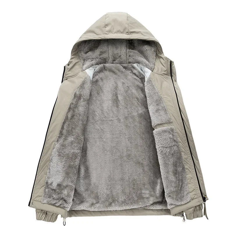 Arctic Defender Hooded Thickened Fleece Jacket