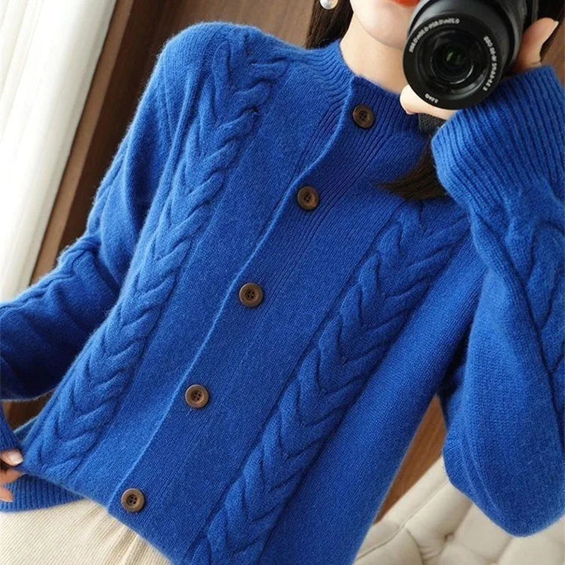 Cozy Cables Knit Cardigan