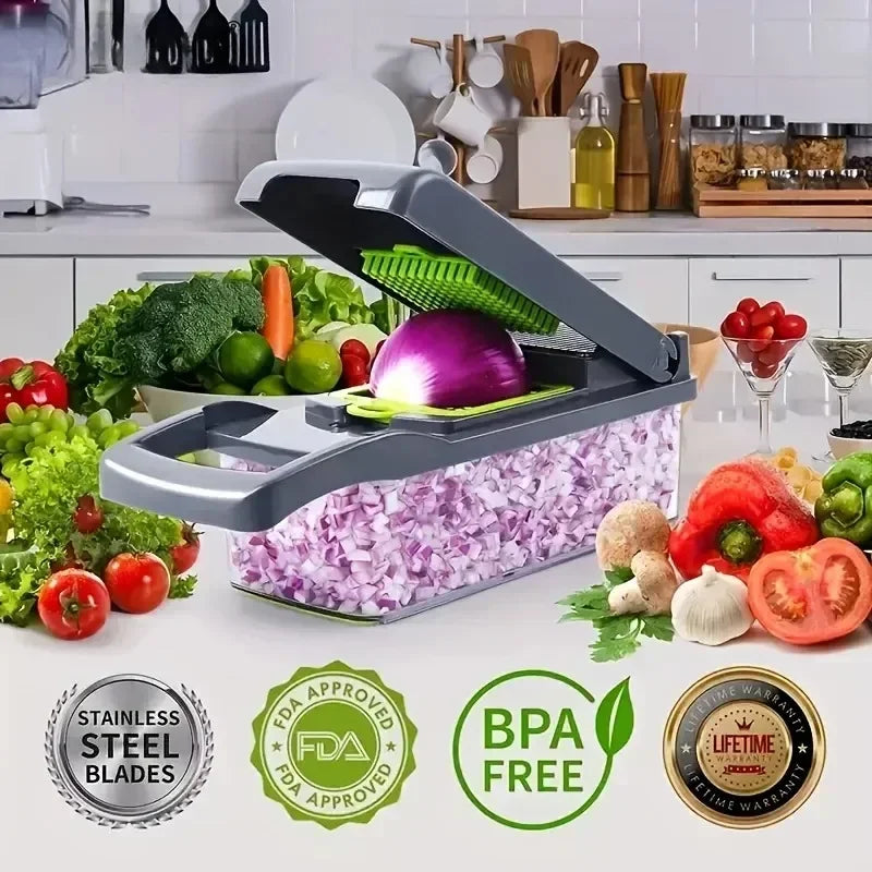 VeggieMaster Pro 16-in-1 Slicer & Dicer