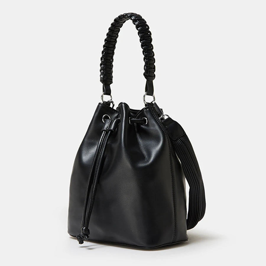 Chic Cascade Bucket Bag