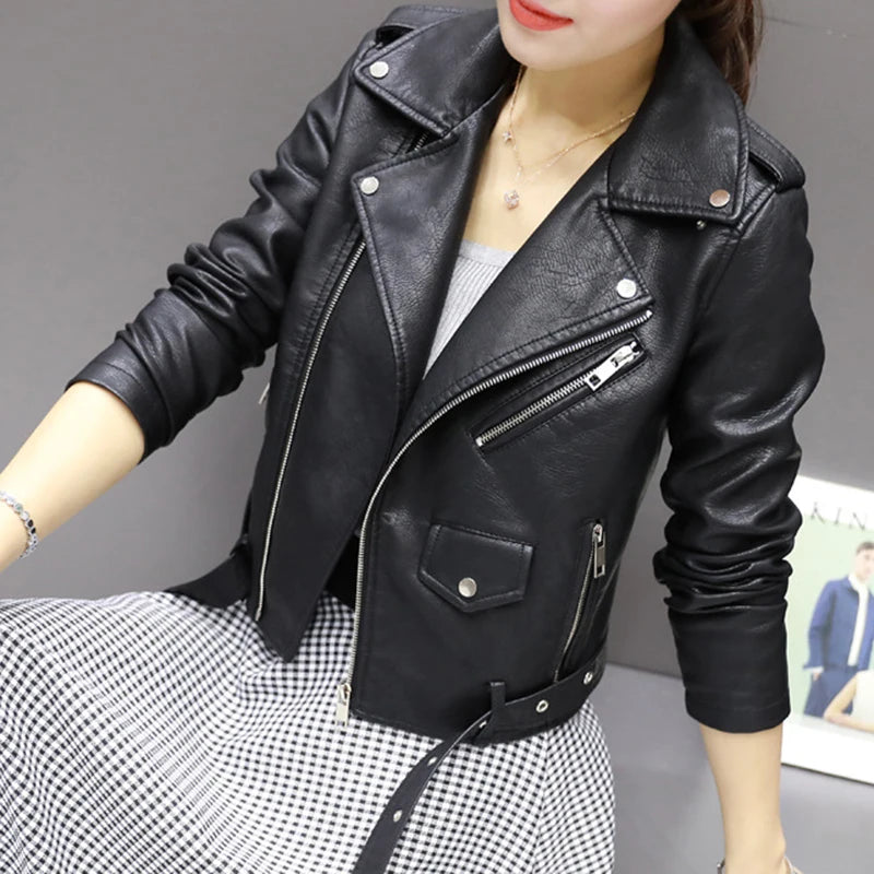 Sleek Rebel Biker Jacket