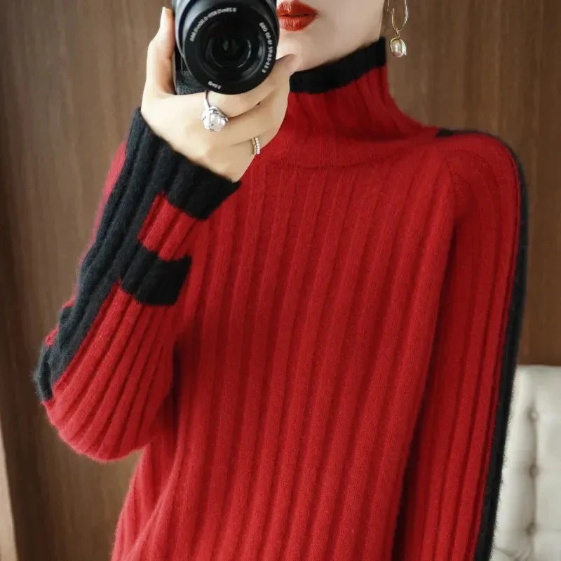 Cozy Luxe Cashmere Turtleneck Sweater