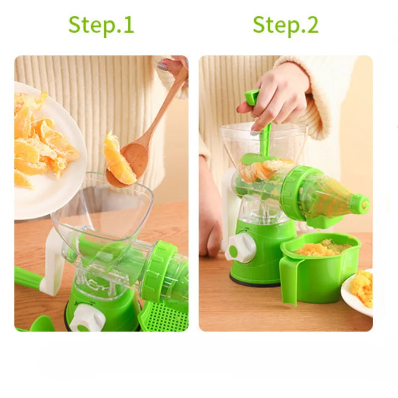 Twist-N-Squeeze Hand Crank Juicer