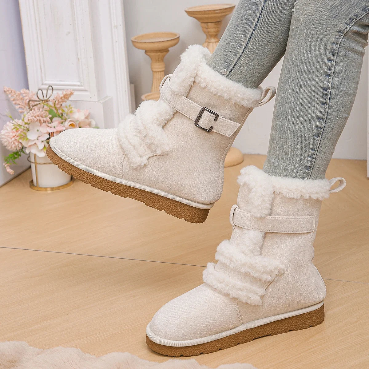 Women's Cozy Luxe Winter Snow Boots