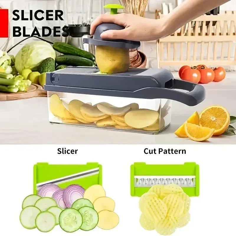 VeggieMaster Pro 16-in-1 Slicer & Dicer