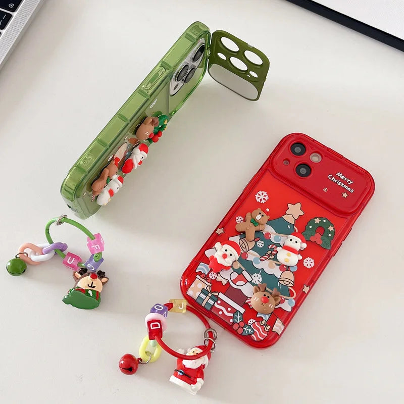 Santa's Workshop 3D Decorated Phone Cases