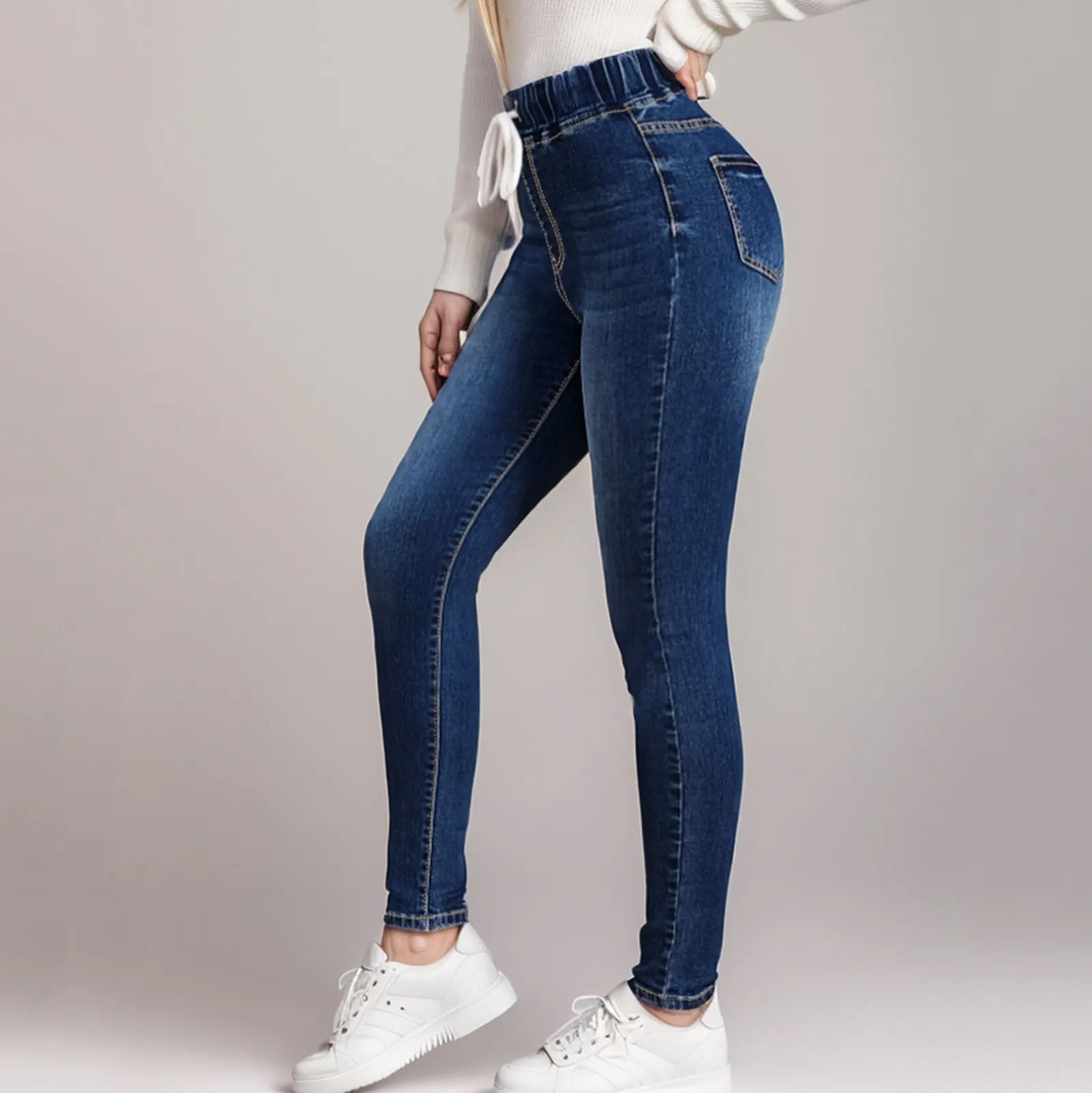 CurveMaster High-Rise Butt Lifting Jeans