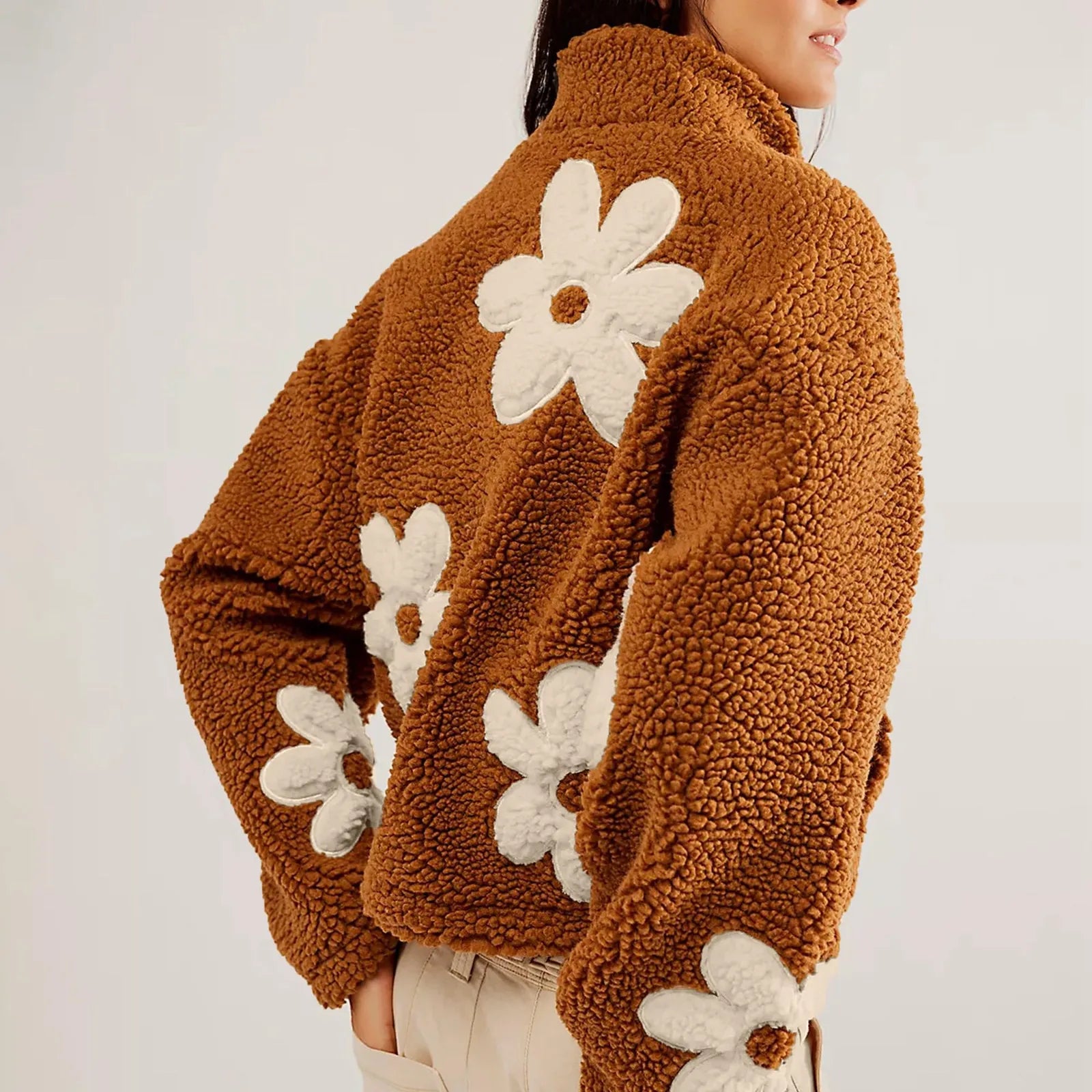 Flower Power Sherpa Jacket