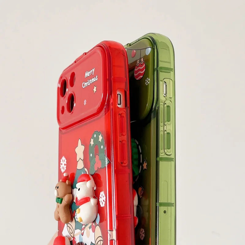 Santa's Workshop 3D Decorated Phone Cases