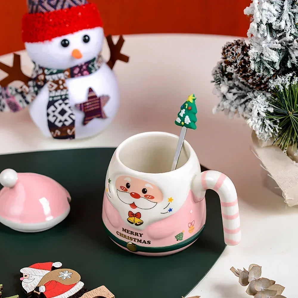 Santa Sip-n-Cheer Holiday Mug